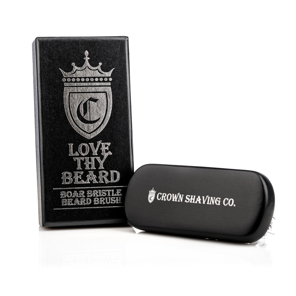 Crown Shaving Co. Beard Brush Historic Brands USA