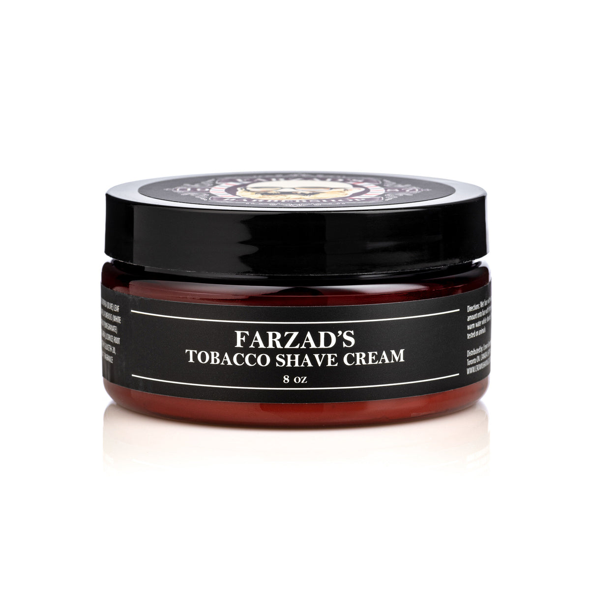 Crown Shaving Co. Farzad's Tobacco Shave Cream Historic Brands USA