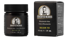 Load image into Gallery viewer, Educated Beards | Moustache Wax in Balsam Fir