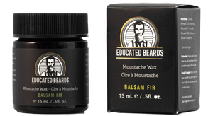 Educated Beards | Moustache Wax in Balsam Fir