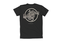 Load image into Gallery viewer, King Brown Pomade | Black ‘Insignia’ Tee