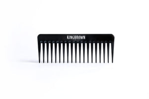 King Brown Pomade | Texture Comb in Black